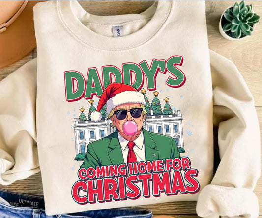 Daddy’s coming home for Christmas